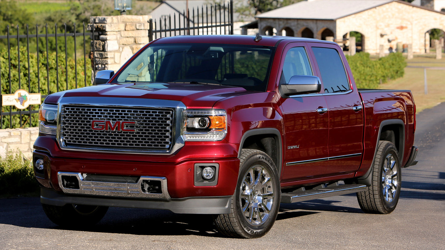 Gmc Sierra Denali Crew Cab Hd Art Keychain