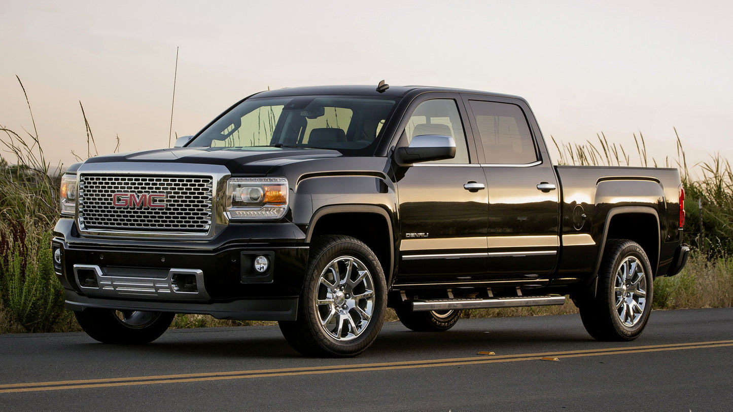 Gmc Sierra Denali Crew Cab Hd Art Keychain