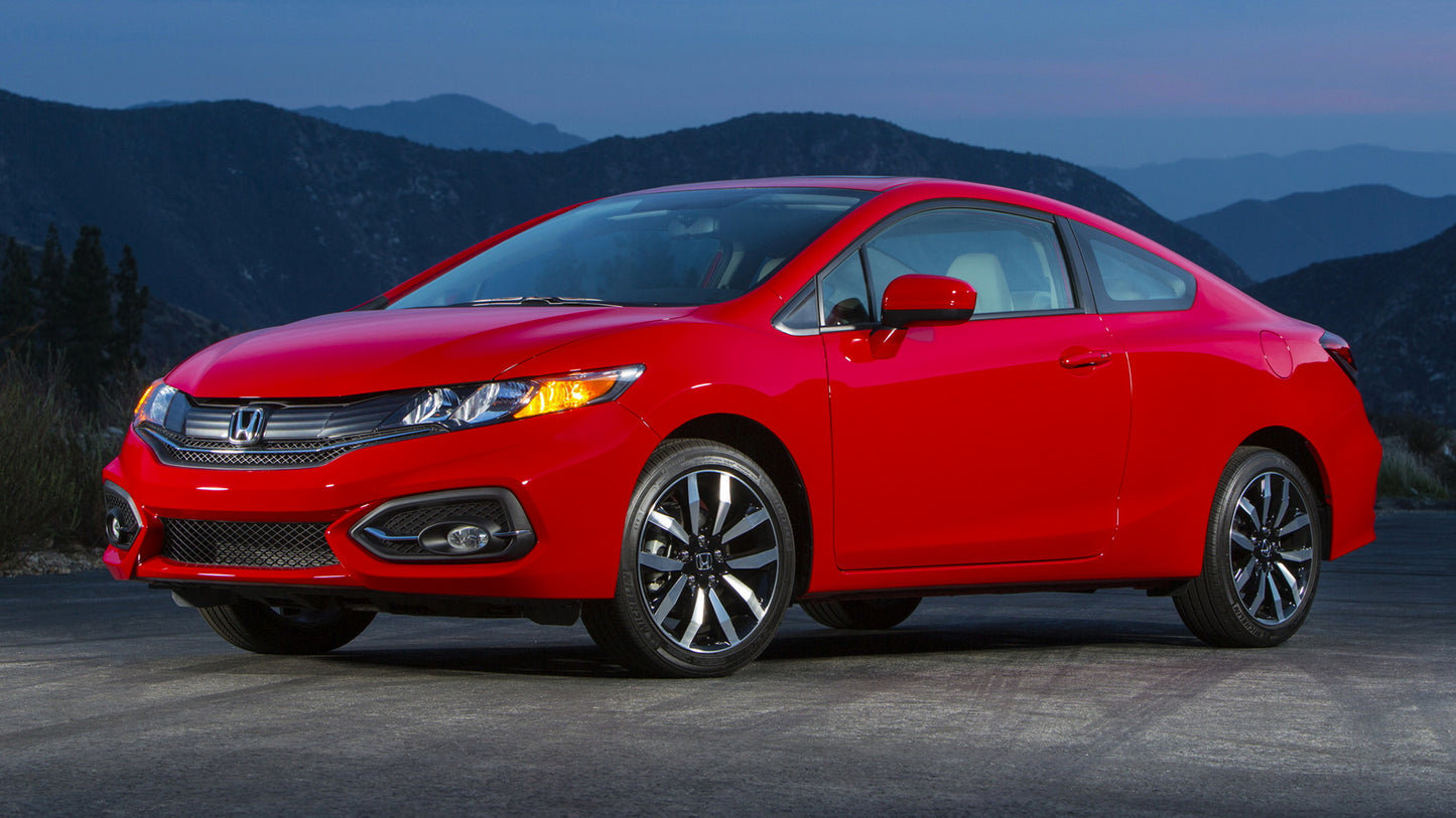 Honda Civic Coupe Hd Art Magnet