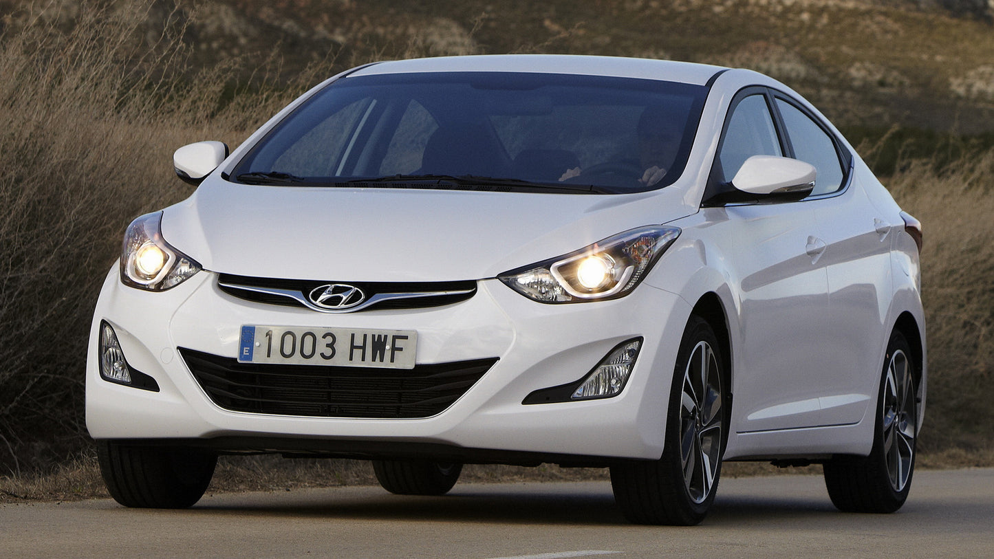 Hyundai Elantra Hd Art Keychain