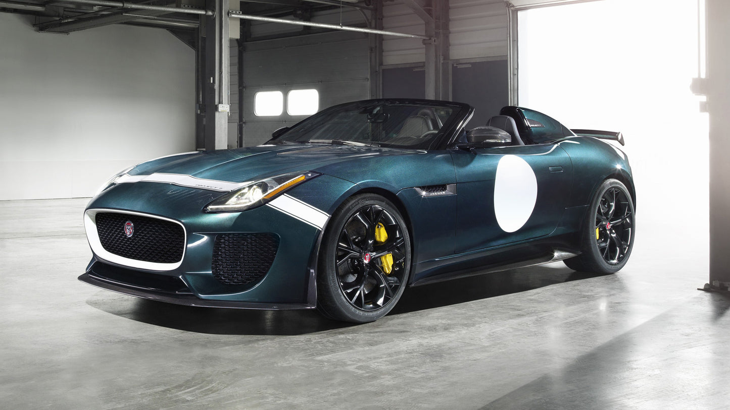 Jaguar F Type Project Hd Art Print Poster
