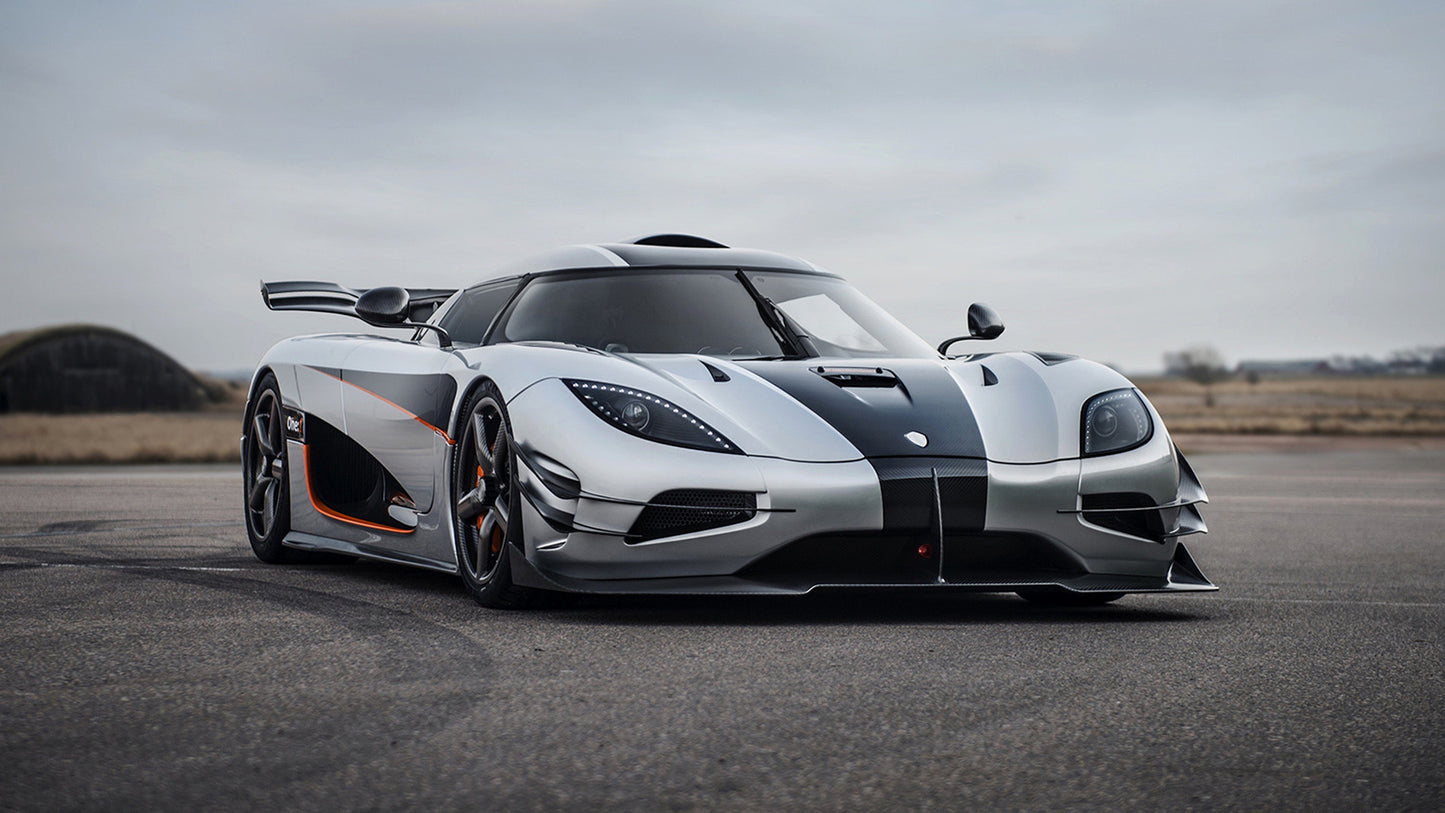 Koenigsegg One Hd Art Print Poster
