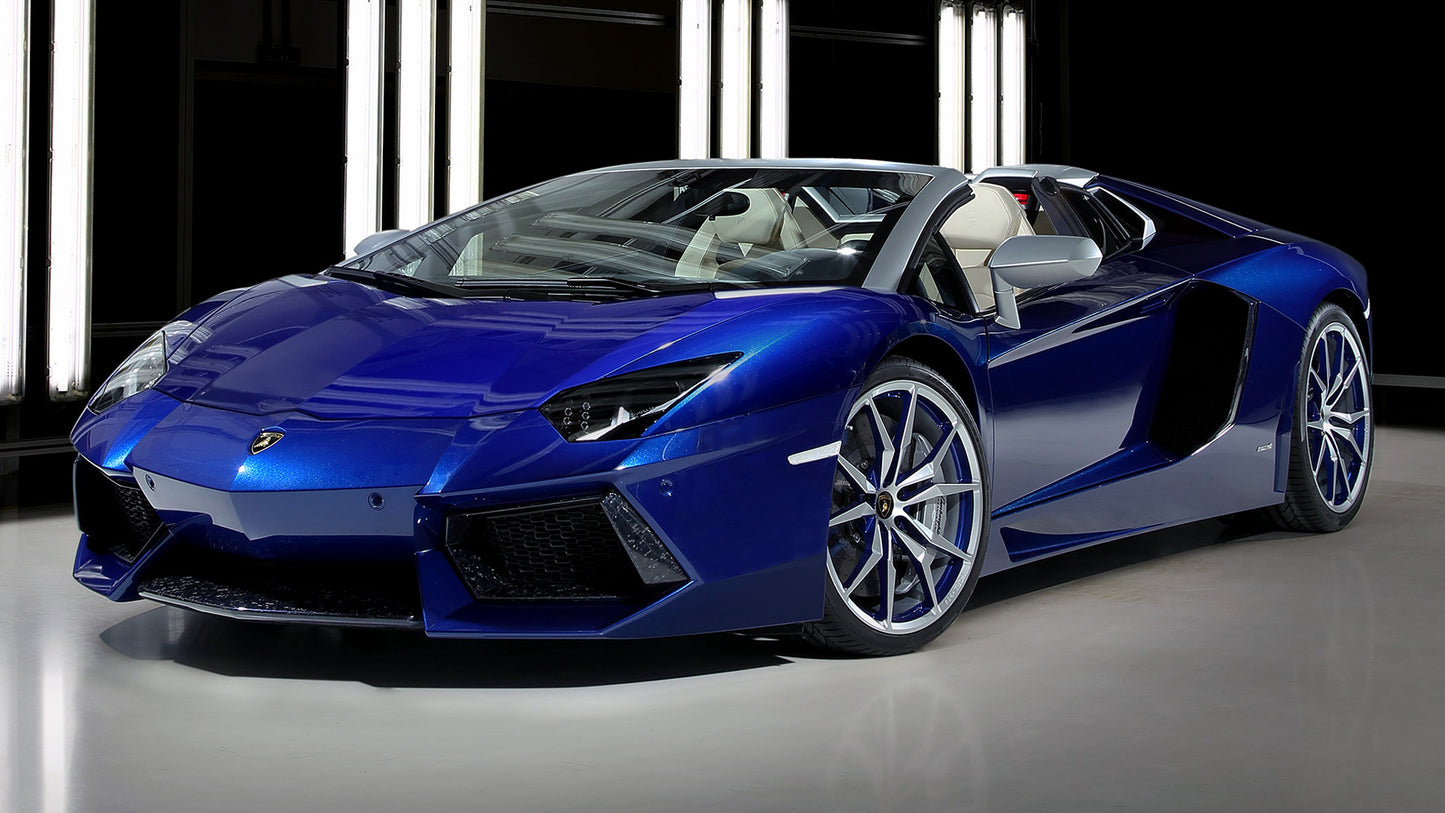 Lamborghini Aventador Lp Roadster Ad Personam Hd Art Print Poster