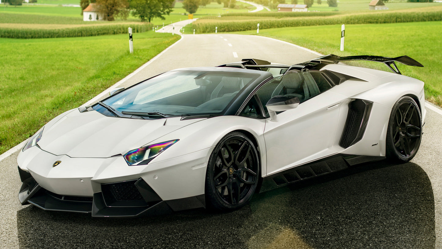Lamborghini Aventador Lp Roadster By Novitec Torado Hd Art Keychain