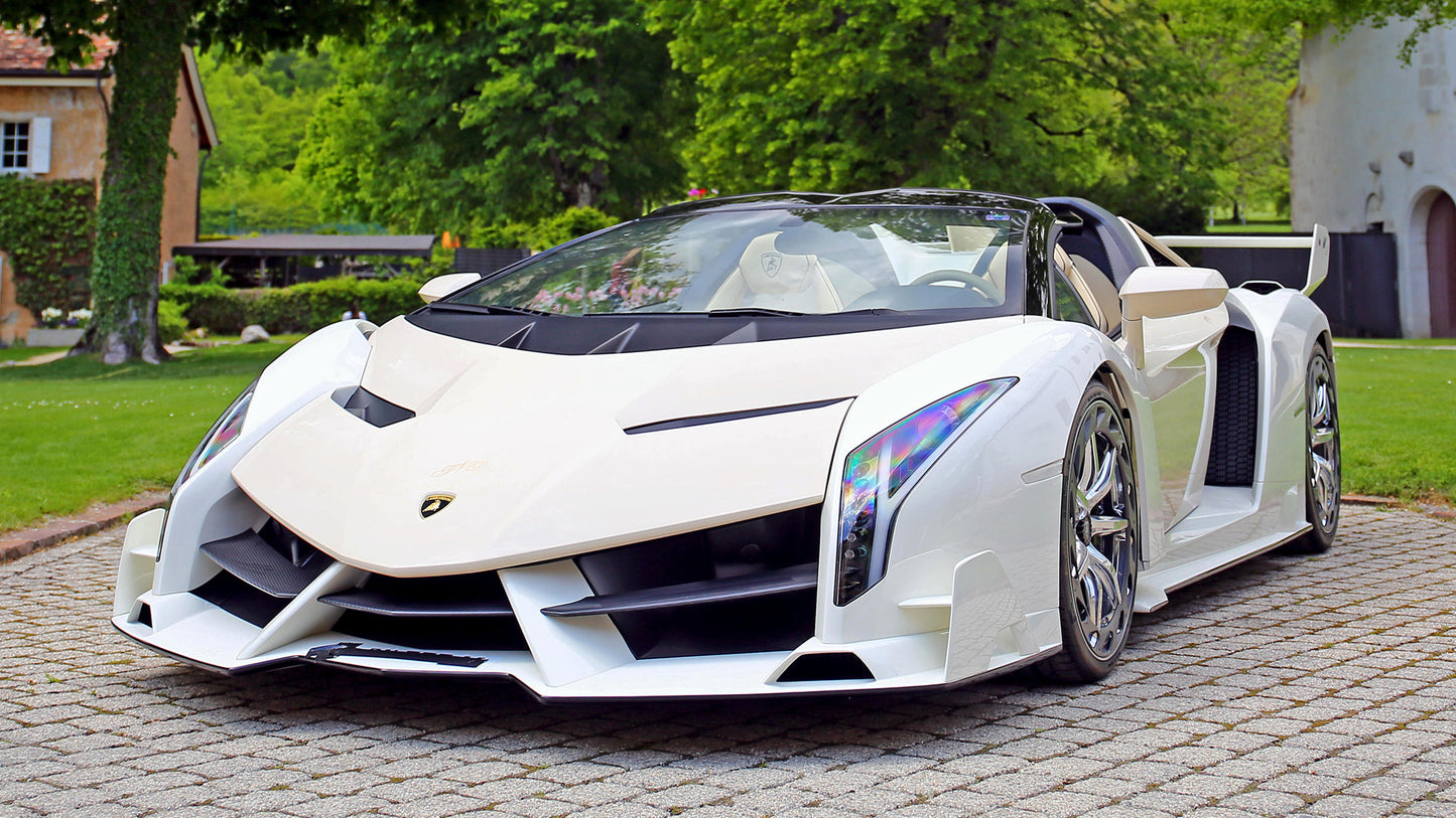 Lamborghini Veneno Roadster Hd Art Jigsaw Puzzle