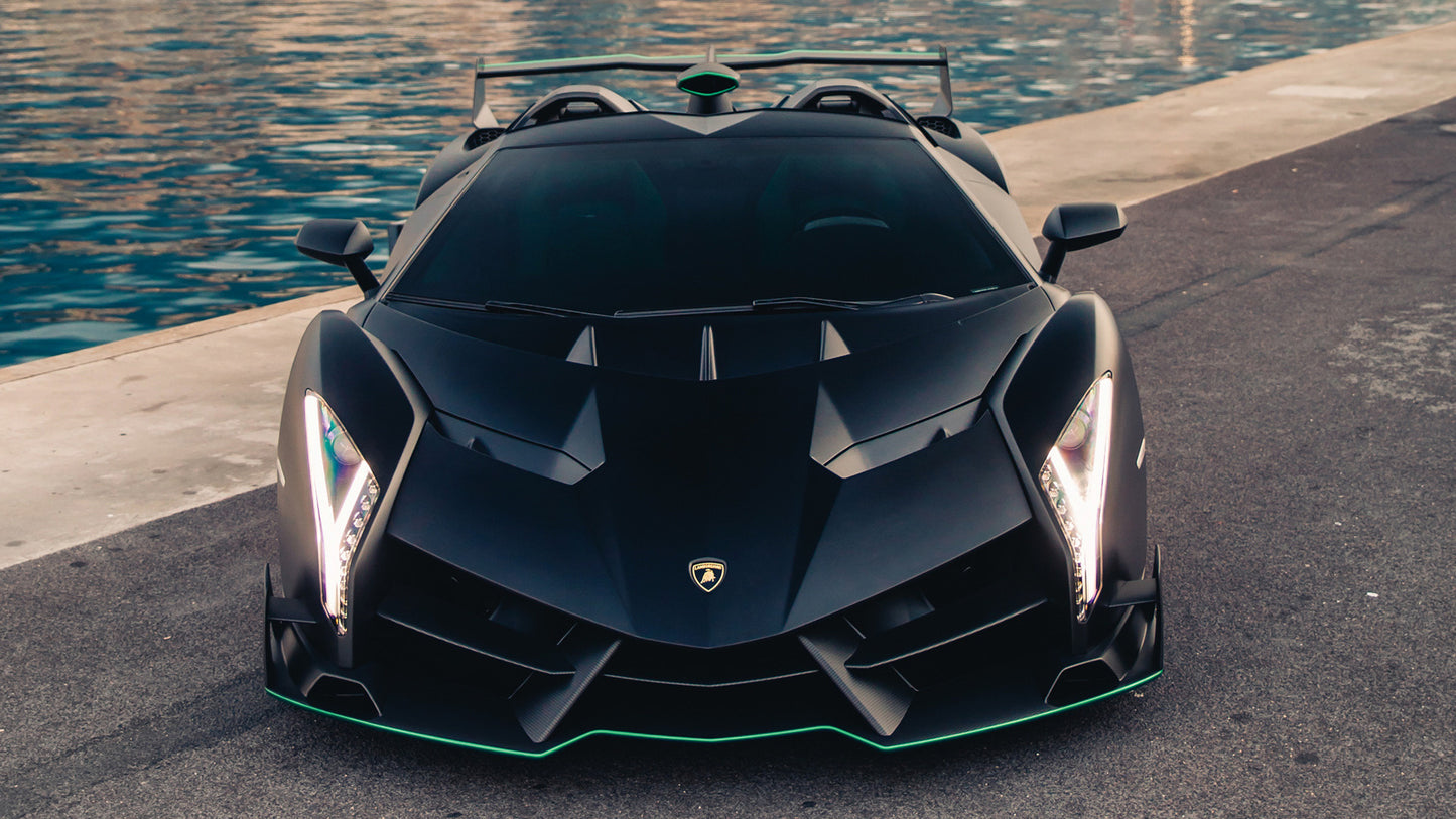 Lamborghini Veneno Roadster Hd Art Keychain