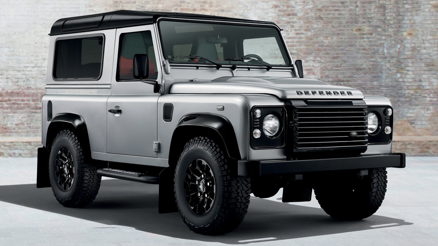 Land Rover Defender Black Pack Hd Art Keychain