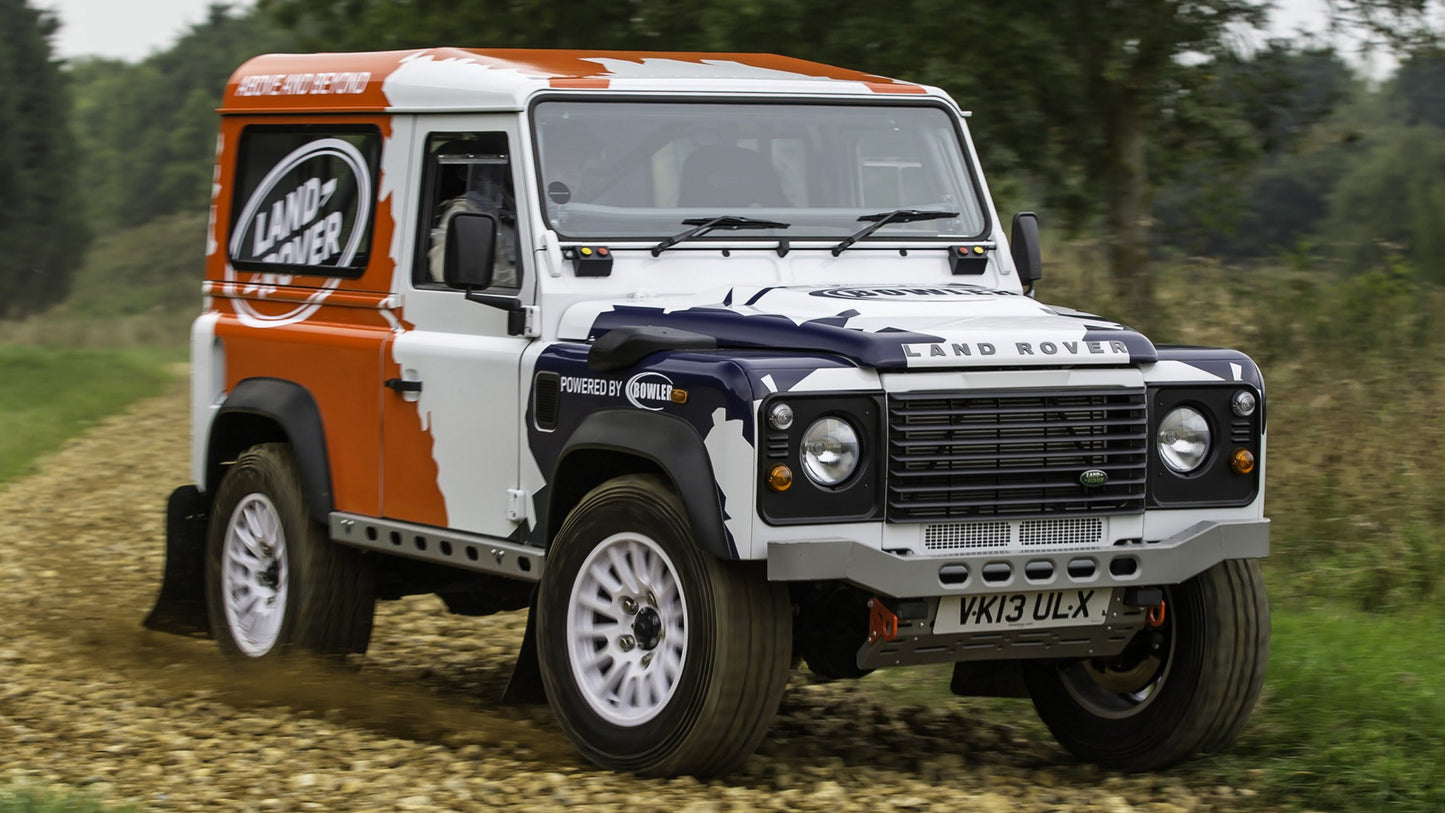 Land Rover Defender Challenge Car Hd Art Print Poster