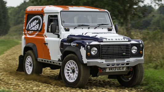 Land Rover Defender Challenge Car Hd Art Print Poster