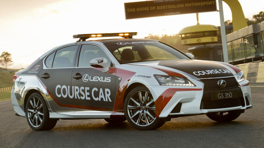Lexus Gs F Sport Supercars Course Car Hd Art Print Poster