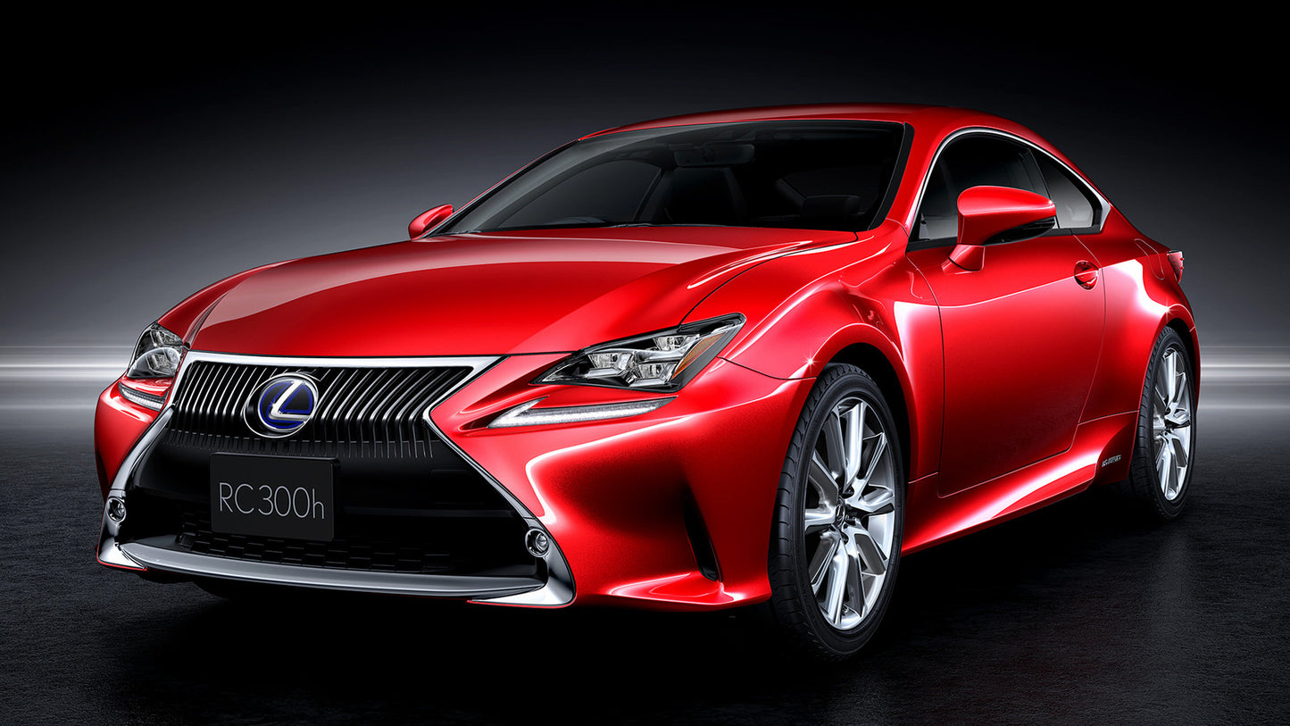 Lexus Rc Hybrid Jp Hd Art Print Poster