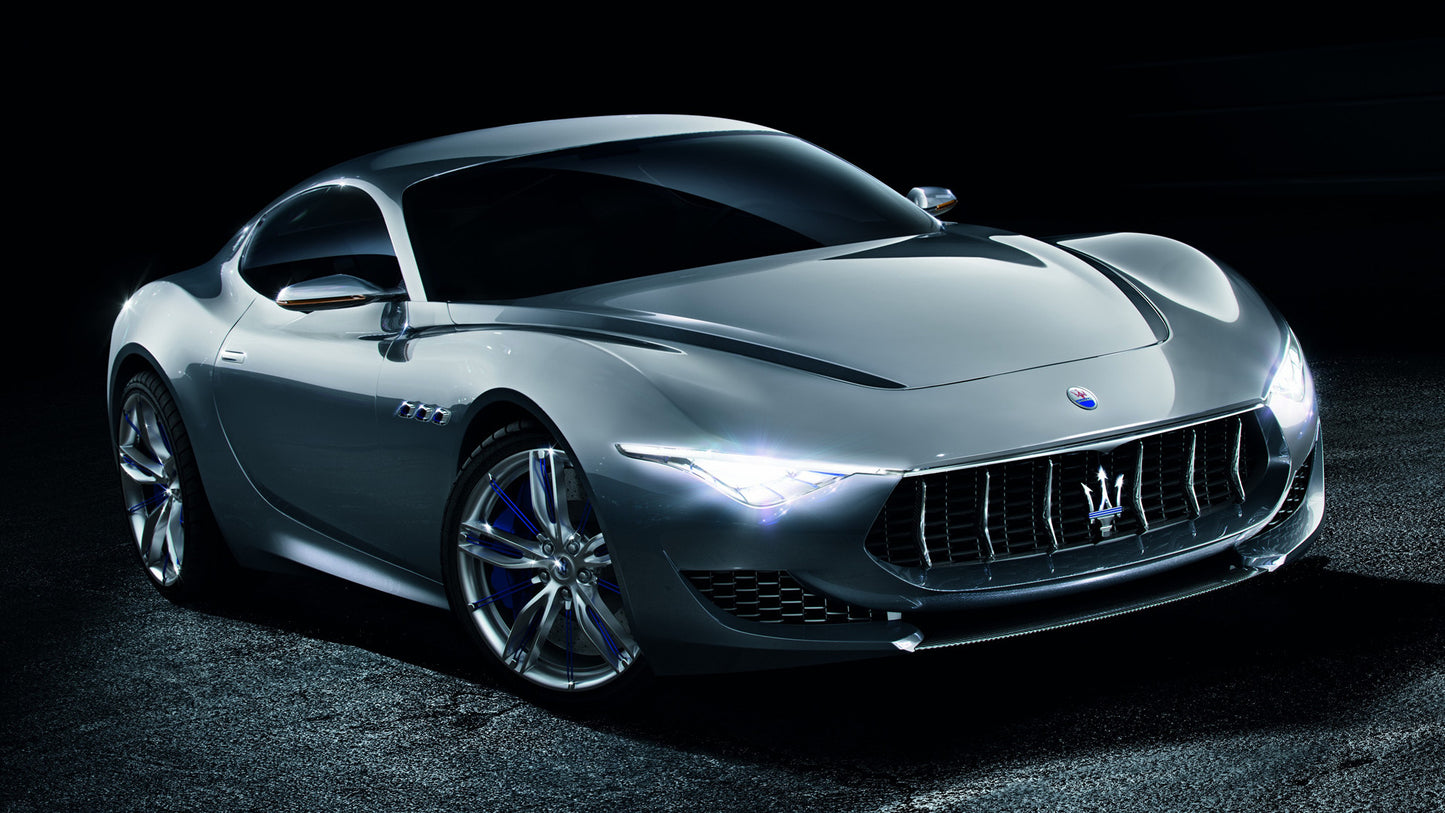 Maserati Alfieri Concept Hd Art Magnet