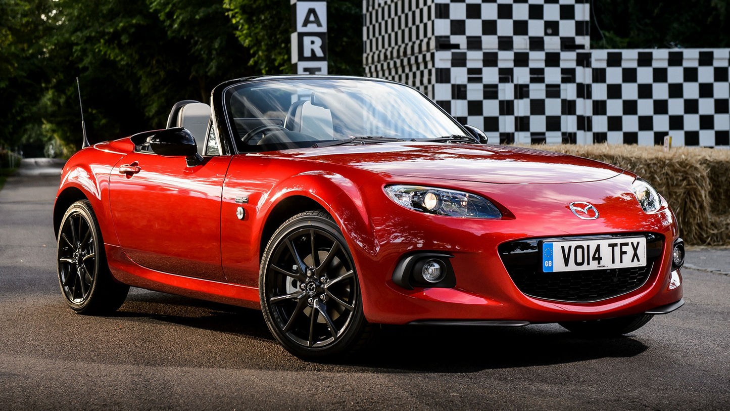 Mazda Mx 25Th Anniversary Uk Hd Art Print Poster