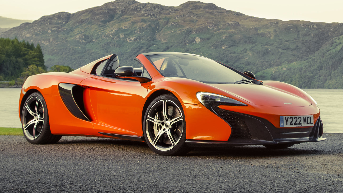 Mclaren 650S Spider Uk Hd Art Jigsaw Puzzle