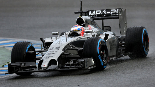 Mclaren Mercedes Mp4 Hd Art Print Poster