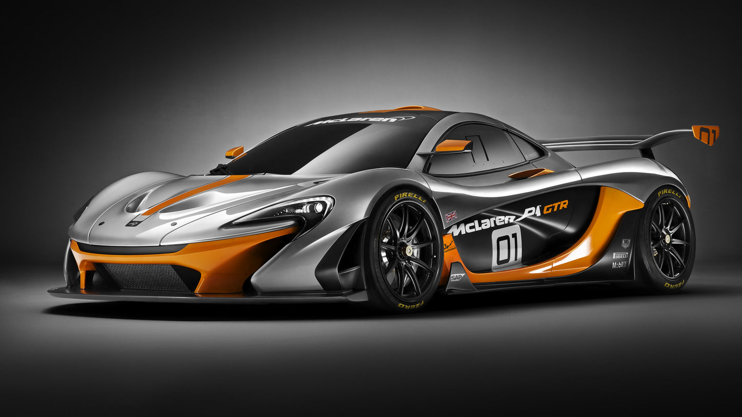 Mclaren P1 Gtr Concept Hd Art Print Poster