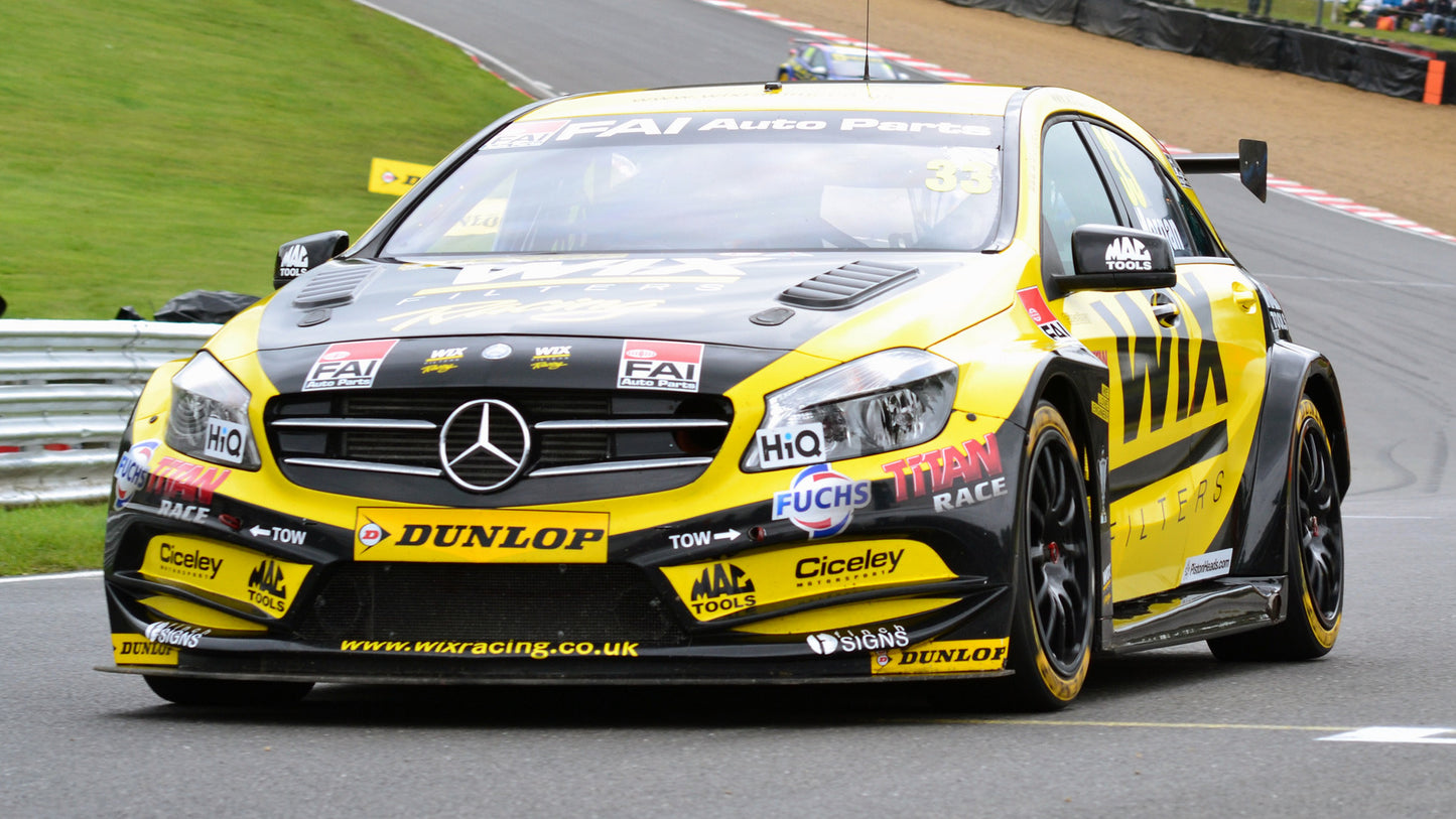 Mercedes Benz A Class Btcc Hd Art Print Poster