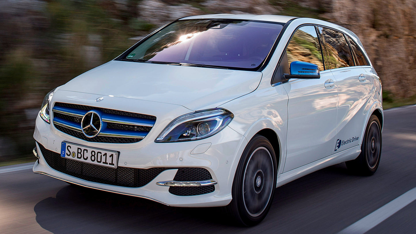 Mercedes Benz B Class Electric Drive Hd Art Print Poster