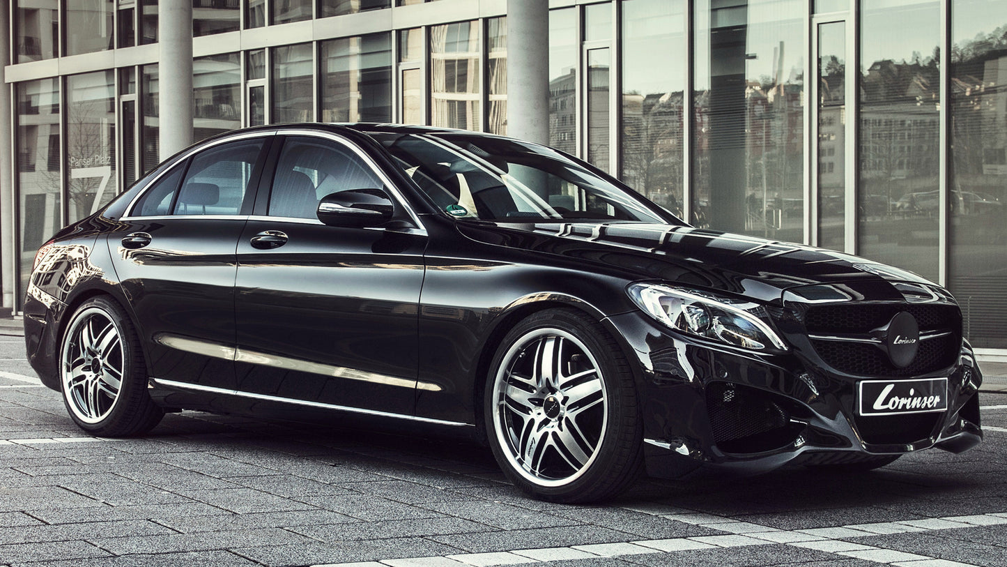 Mercedes Benz C Class By Lorinser Hd Art Print Poster