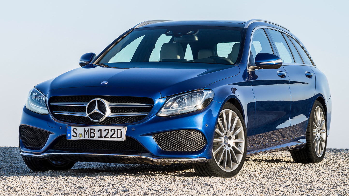Mercedes Benz C Class Estate Amg Line Hd Art Print Poster