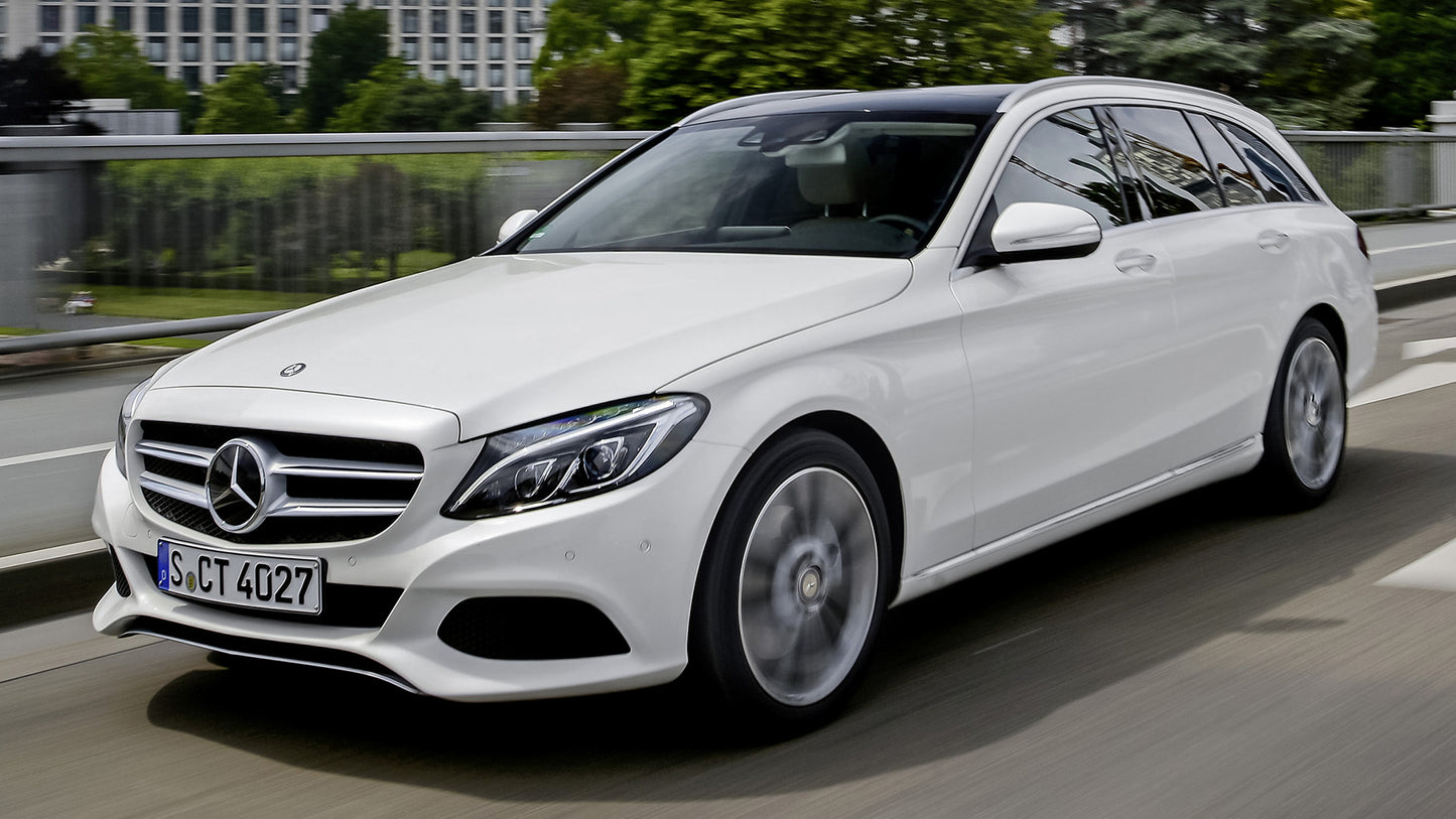 Mercedes Benz C Class Estate Hybrid Hd Art Jigsaw Puzzle