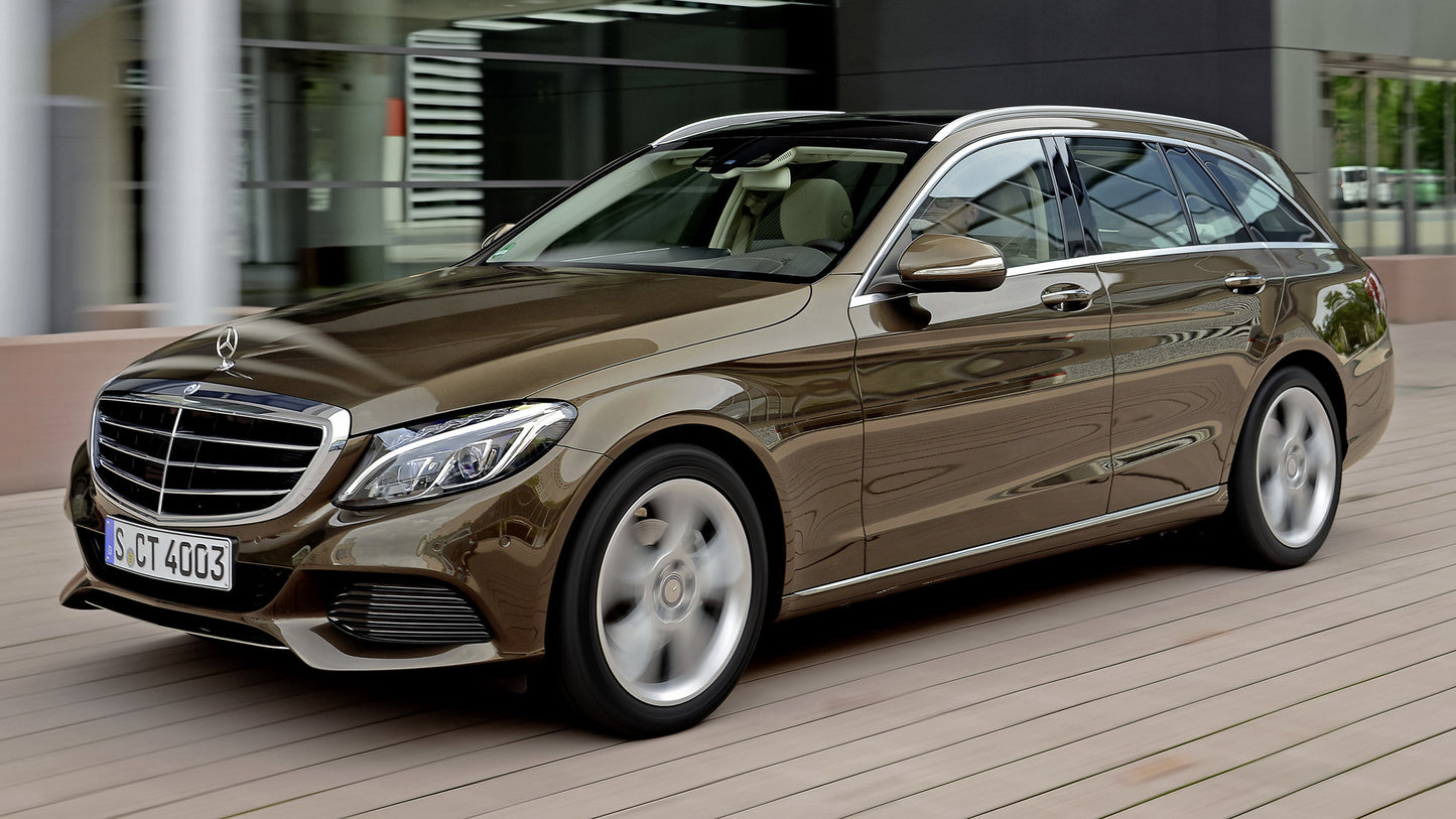 Mercedes Benz C Class Estate With Classic Grille Hd Art Jigsaw Puzzle