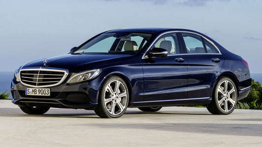 Mercedes Benz C Class Hybrid With Classic Grille Hd Art Print Poster
