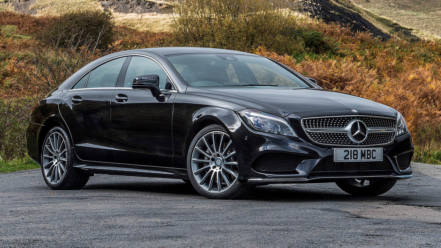 Mercedes Benz Cls Class Amg Line Uk Hd Art Print Poster