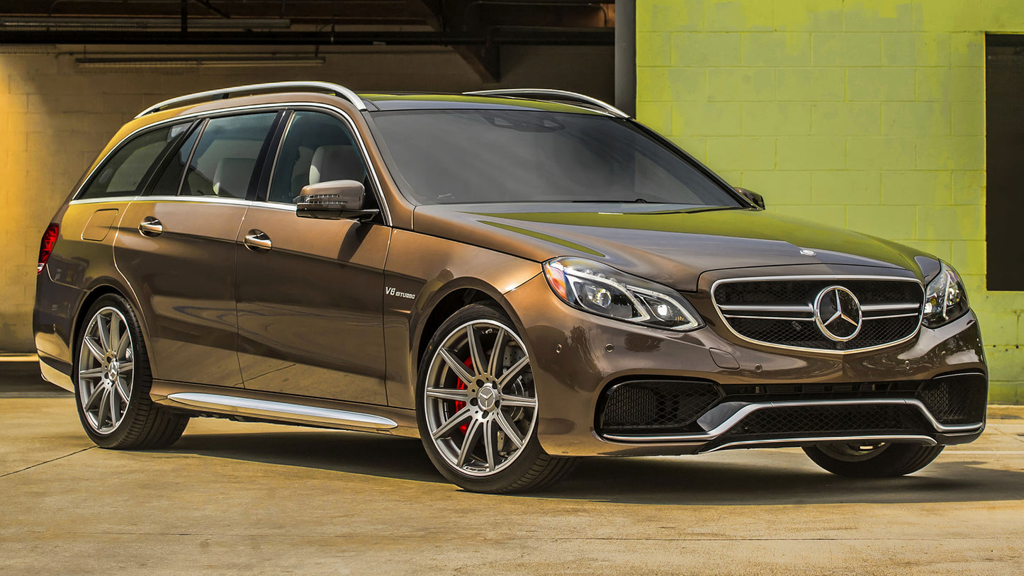 Mercedes Benz E Amg S Model Wagon Us Hd Art Print Poster