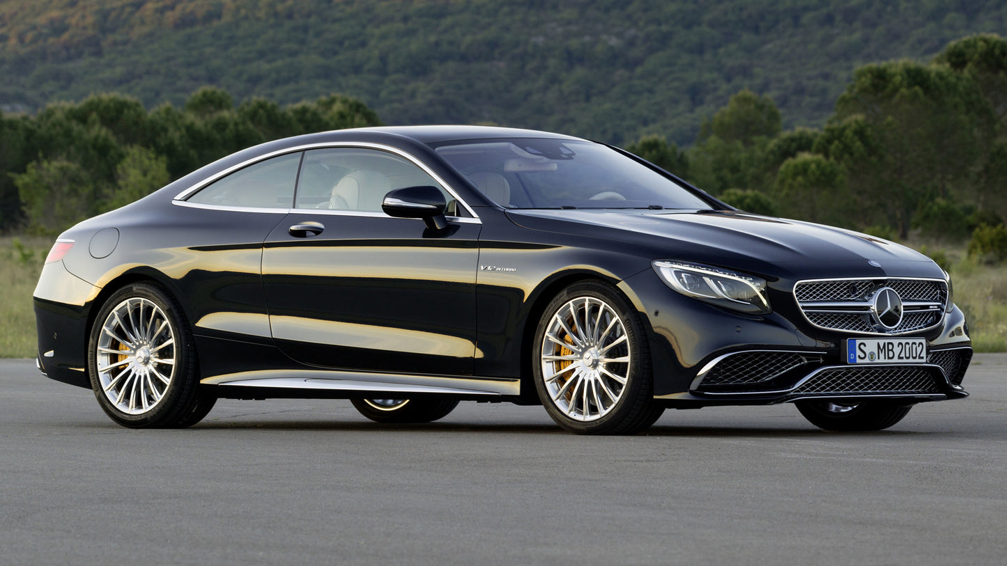 Mercedes Benz S Amg Coupe Hd Art Print Poster