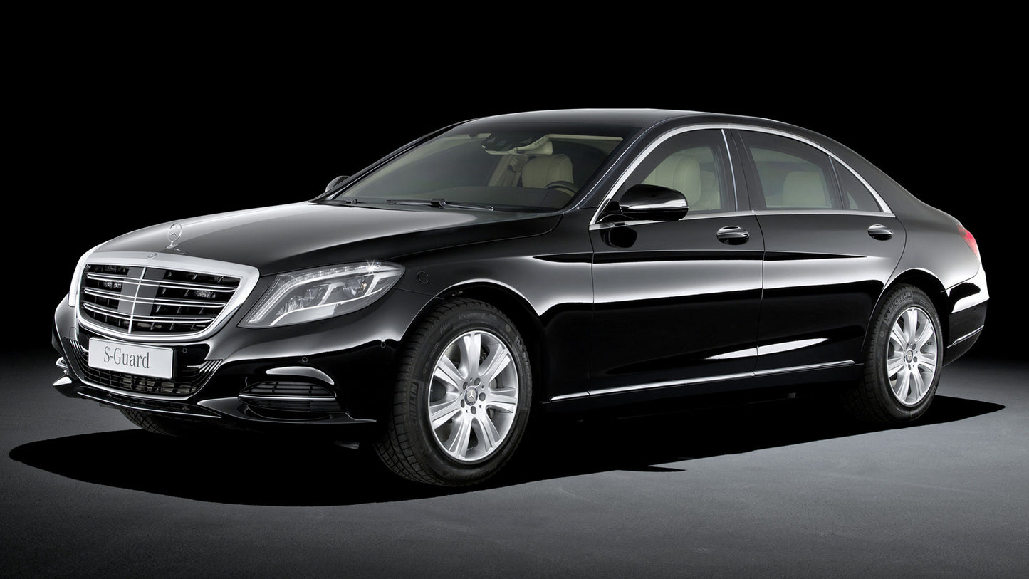 Mercedes Benz S Class Guard Long Hd Art Print Poster
