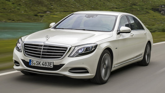 Mercedes Benz S Class Plug In Hybrid Long Hd Art Print Poster