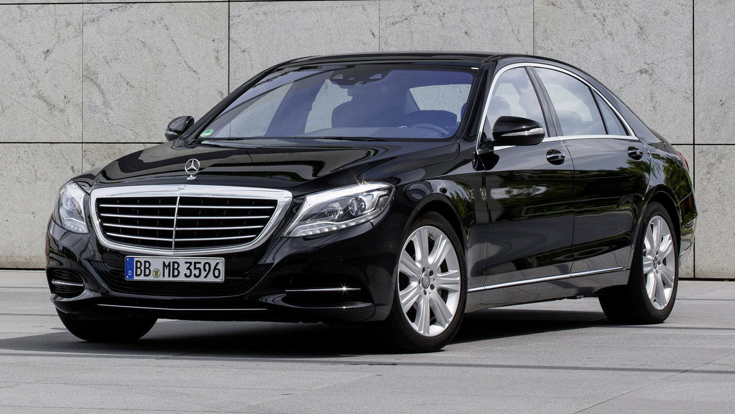 Mercedes Benz S Class Plug In Hybrid Long Hd Art Print Poster