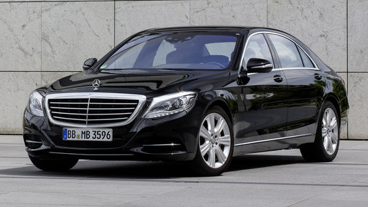 Mercedes Benz S Class Plug In Hybrid Long Hd Art Print Poster