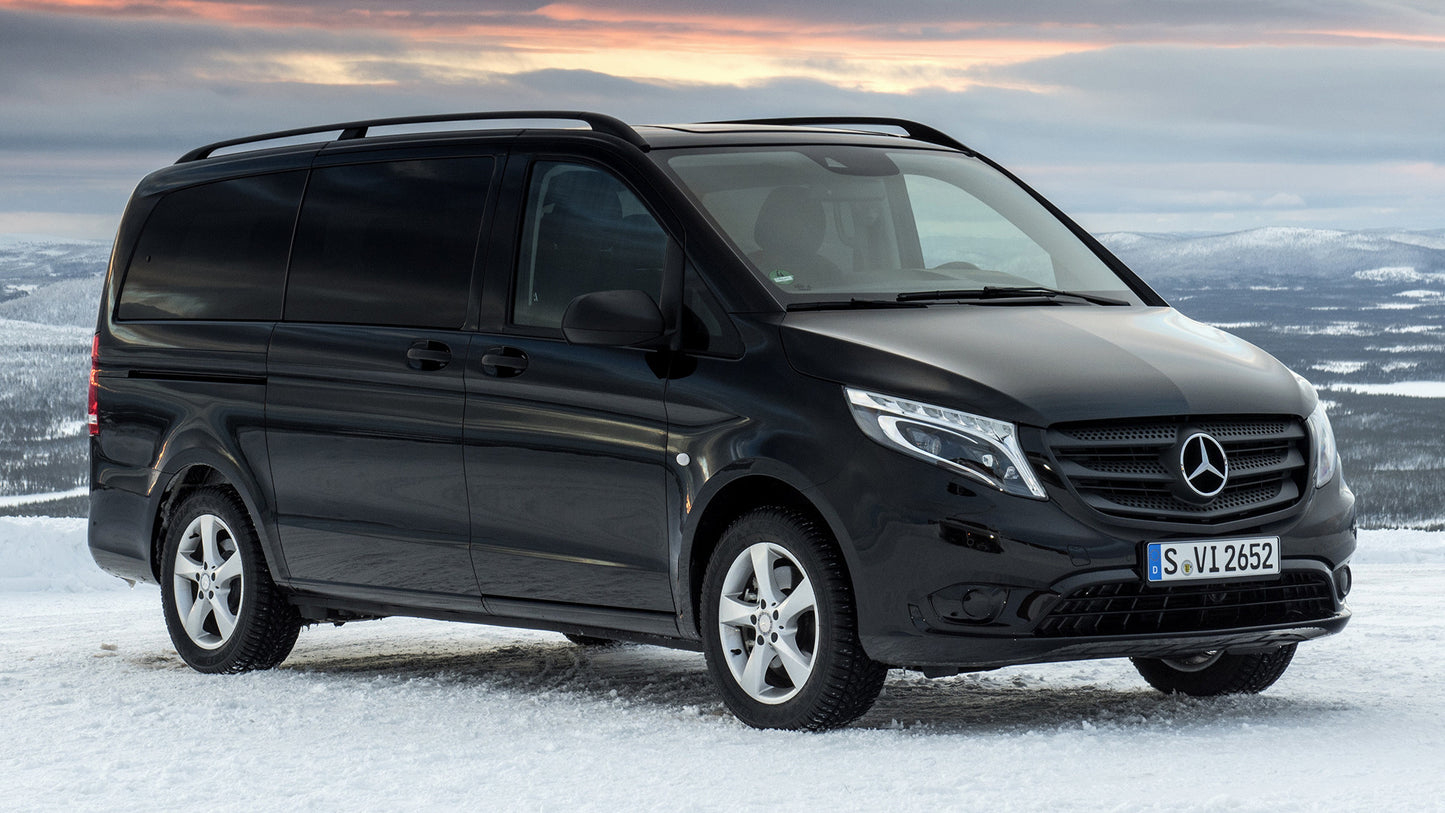 Mercedes Benz Vito Long Hd Art Jigsaw Puzzle