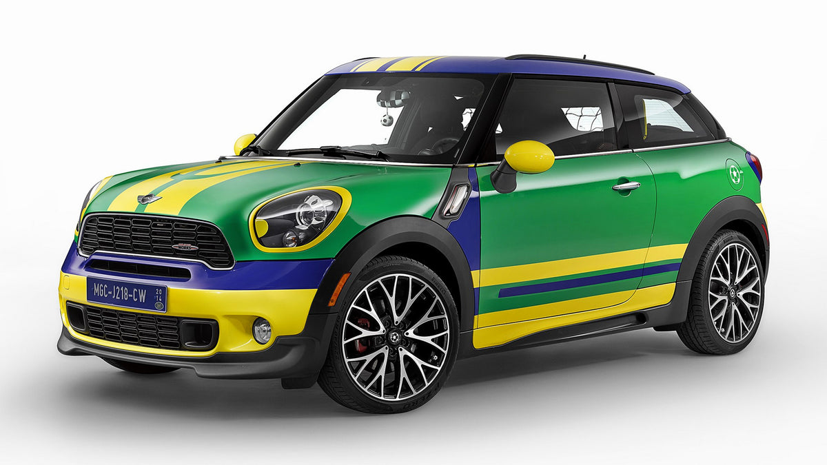 Mini Paceman Goalcooper Hd Art Magnet