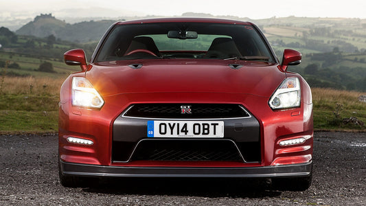 Nissan Gt R Uk Hd Art Keychain