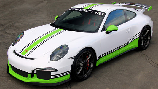 Porsche Gt3 By Fostla Hd Art Keychain