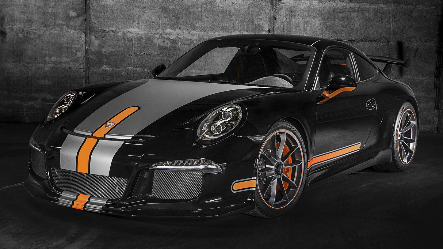 Porsche Gt3 By Techart Hd Art Keychain