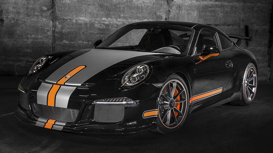 Porsche Gt3 By Techart Hd Art Keychain