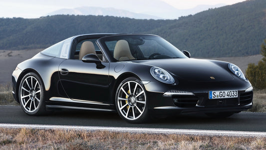 Porsche Targa S Hd Art Keychain