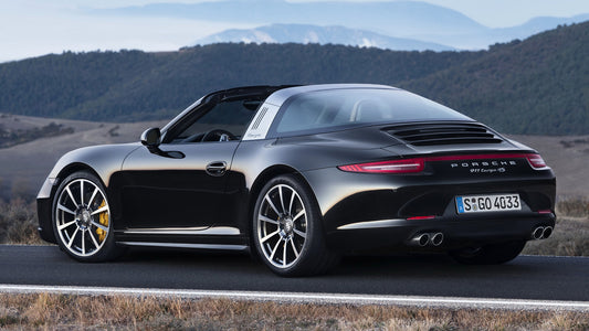 Porsche Targa S Hd Art Keychain