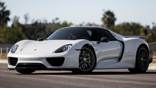 Porsche Spyder Weissach Package Us Hd Art Keychain