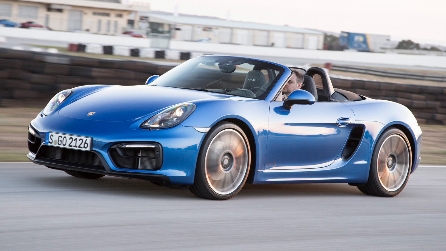 Porsche Boxster Gts Hd Art Keychain