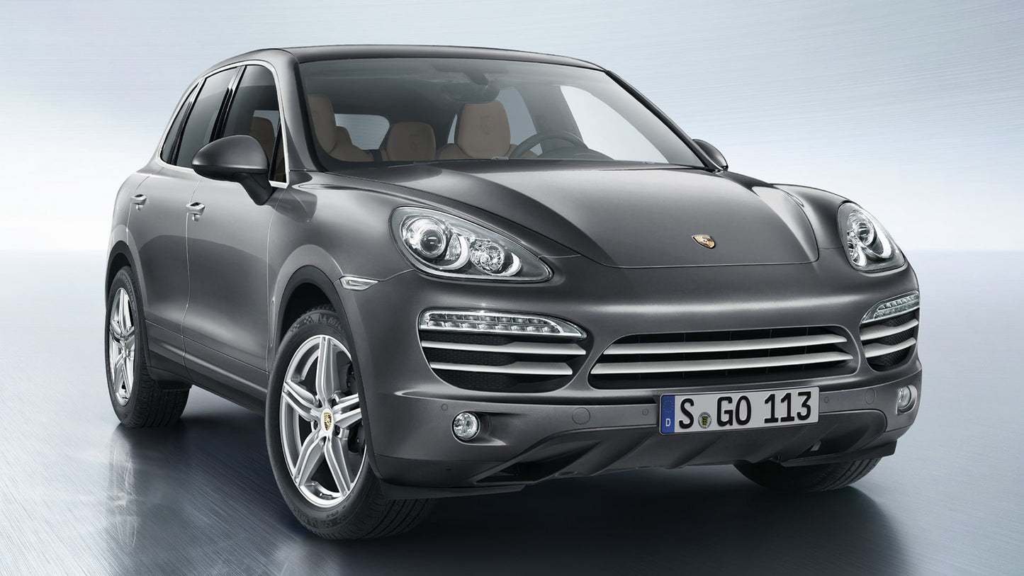 Porsche Cayenne Platinum Edition Hd Art Keychain