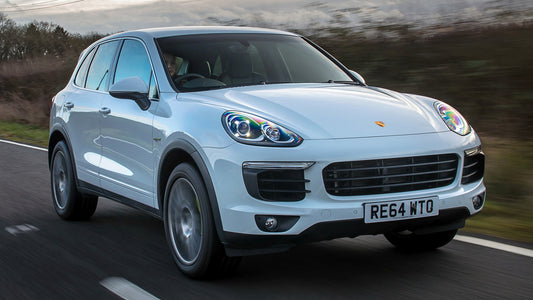 Porsche Cayenne S E Hybrid Uk Hd Art Keychain