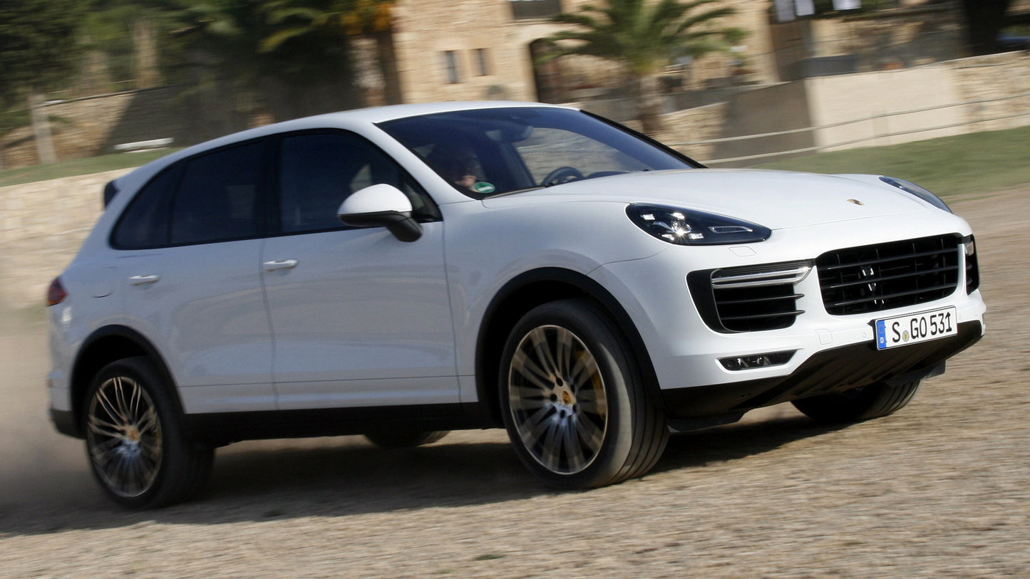 Porsche Cayenne Turbo Hd Art Keychain