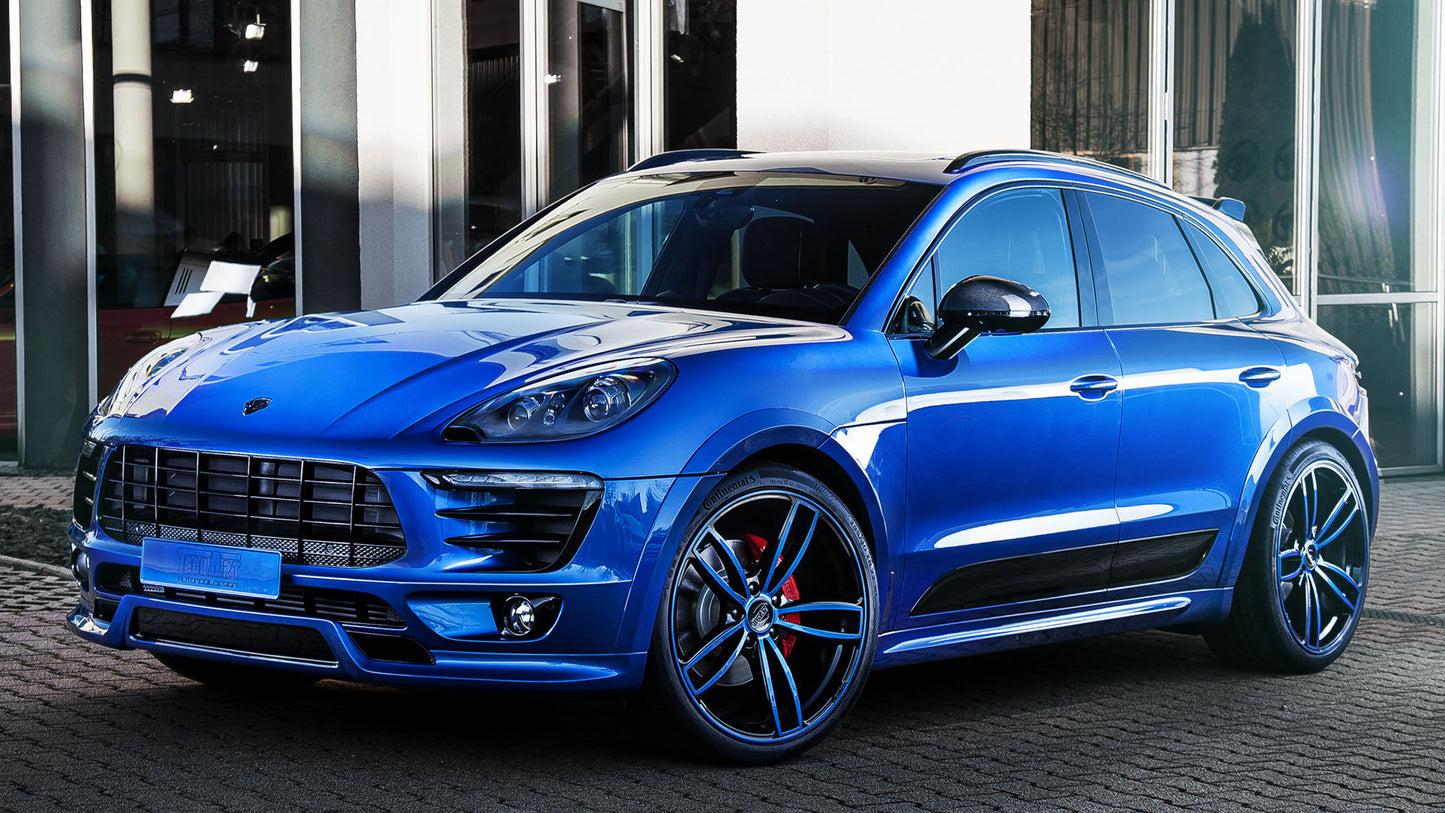 Porsche Macan By Techart Hd Art Keychain