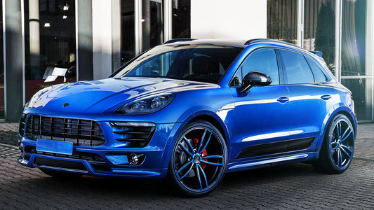 Porsche Macan By Techart Hd Art Keychain
