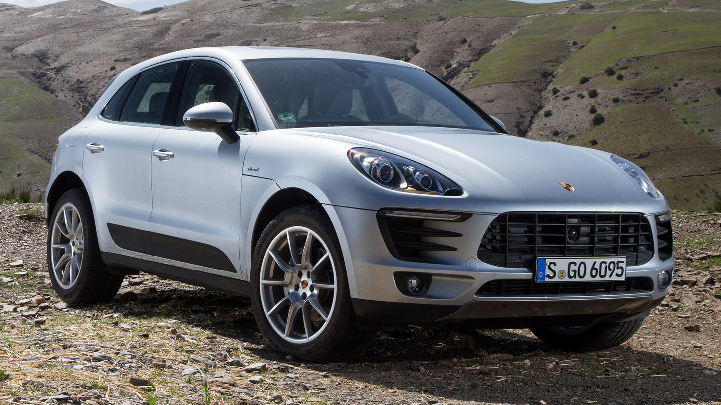 Porsche Macan S Hd Art Keychain